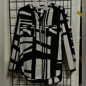 Calvin Klein Long Sleeve Blouse
